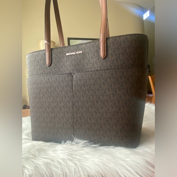 Michael Kors Bedford Medium PKT tote mini MK logo - Picture 2 of 12